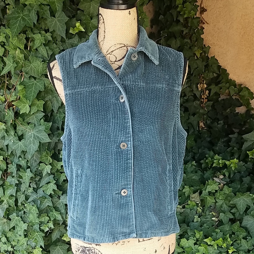 Nordstrom Corduroy Vest Sz Sm Petite